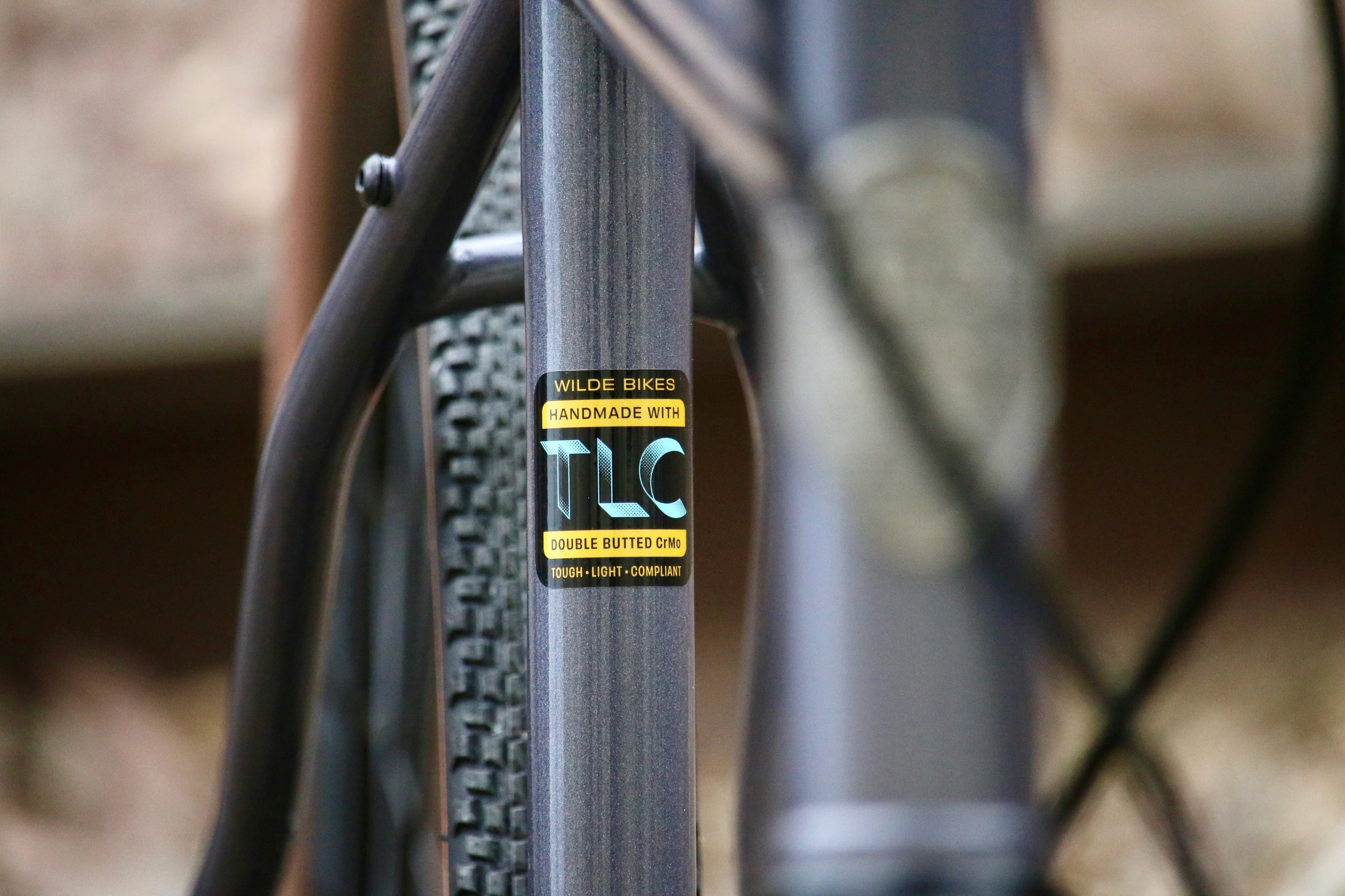 Kit cadre gravel WILDE BIKES Rambler SL Charcoal