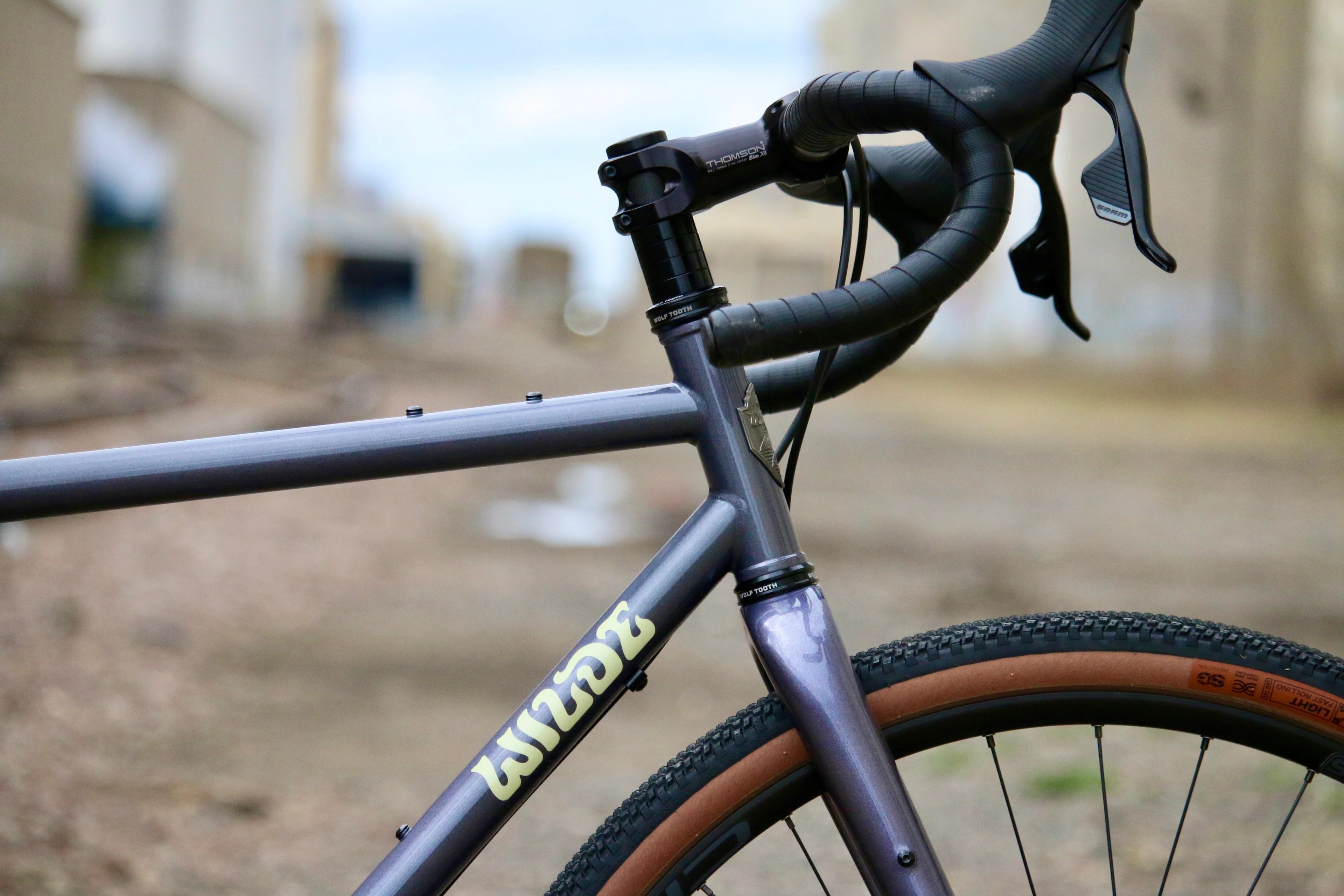 Kit cadre gravel WILDE BIKES Rambler SL Charcoal